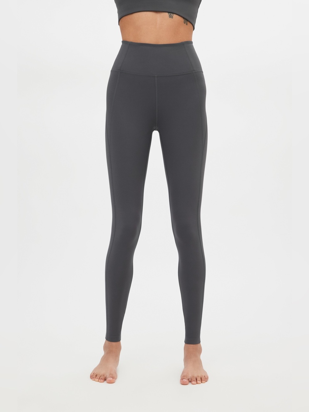 GIRLFRIEND COLLECTIVE Compressive High Rise Legging in Moon
